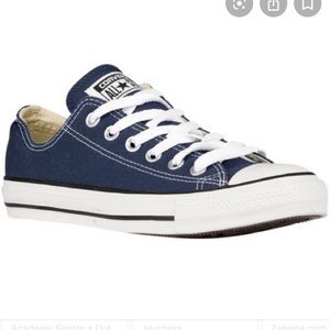 Converse Navy Blue Low Youth Low Tops